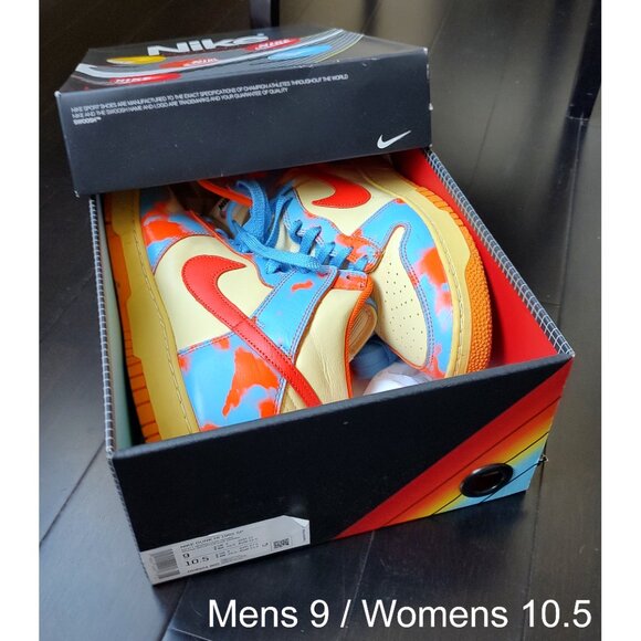 Nike Dunk High 1985 High SP | Safety Orange / Team Orange | Womens 10.5 (Mens 9) - Picture 2 of 13